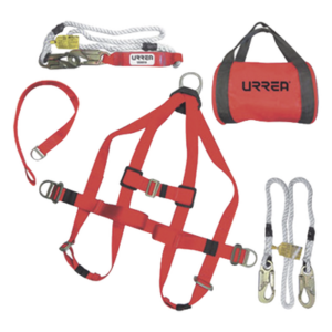 URREA SYS-USA02A – Arnés de Posicionamiento / 5 Piezas / Talla 36-40 / 3,000 kg Resistencia Máxima / ANSI A10.14 y Z359.1