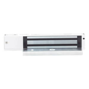 ACCESSPRO MAG600NTLED – Chapa Magnética Electromagnética / 280 kg (600 lbs) / Temporizador 0-9 s / Voltaje Dual 12/24 VDC / Sensor de Puerta NO/NC / LED Indicador