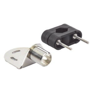 SHAKESPEARE 4720 – Soporte para Antenas Marinas / Adaptadores de Nylon / Rieles Cuadrados o Redondos / 22 mm, 25 mm y 32 mm / Acero Inoxidable