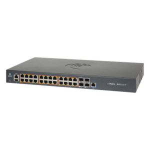 CAMBIUM NETWORKS MX-EX2028PXB-U – Switch Capa 3 / 28 Puertos / 24 PoE Gigabit 802.3af/at / 4 SFP+ / Administración en la Nube