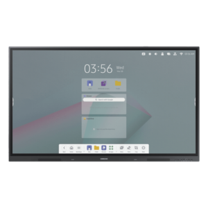 SAMSUNG ELECTRONICS WA75F – Pantalla Interactiva / 75" / 4K UHD / Táctil IR 8 ms / 400 nits / Android 14 EDLA / Wi-Fi y Bluetooth / VESA 800x400