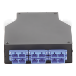 LINKEDPRO BY EPCOM LP-RDSCUSM – Distribuidor de Fibra Óptica / Riel DIN / 6 Acopladores SC/UPC Dúplex Monomodo / Charola 24 Fusiones / IP67 / 4x12.6x14.2 cm