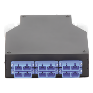 LINKEDPRO BY EPCOM LP-RDSCUSM – Distribuidor de Fibra Óptica / Riel DIN / 6 Acopladores SC/UPC Dúplex Monomodo / Charola 24 Fusiones / IP67 / 4x12.6x14.2 cm