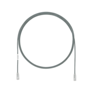 PANDUIT UTP28SP8INGY – Cable de Parcheo UTP / Cat6 / 28AWG / 20.2 cm (0.66 ft) / CM/LSZH / Gris