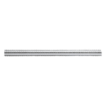 INDEX RVZ-L100-03 – Varilla Roscada Estructural / 1" (25 mm) / 3 m (9.84 ft) / Acero Grado 1 SAE J429 / Cincado 5 micras
