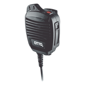 OTTO V2-R2KB5112 – Micrófono-Bocina para Radio Portátil / Cancelación de Ruido / Sumergible IP68 / PTT 1 Millón Ciclos / Control de Volumen / Jack 3.5 mm
