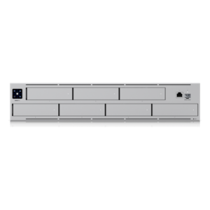 UBIQUITI UNAS-PRO – Servidor NAS Rack 2U / 7 Bahías 2.5/3.5" SATA / 10GbE SFP+ / 1GbE RJ45 / RAID 5/6/10 / Pantalla Táctil 1.3"