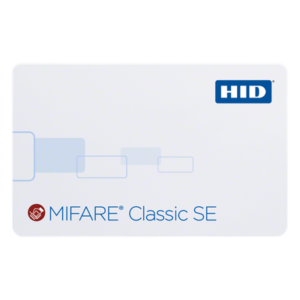 HID 3400PGGMN – Tarjeta de proximidad / MIFARE 13.56 MHz / 1K EEPROM / 2.125' x 3.375' x 0.03' / PVC brillante