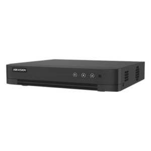 HIKVISION DS-7208HGHI-M1/T – DVR Pentahíbrido / 8 Canales TurboHD + 2 Canales IP / 2 Megapixel (1080p) Lite / AcuSense Lite / Audio Bidireccional por Coaxitron / H.265+ / 1 Bahía HDD 4 TB / Salida HDMI y VGA Full HD