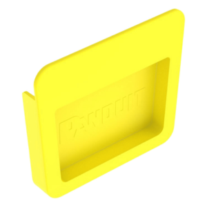 PANDUIT FREC4X4LYL – Tapa Final para Canaleta / 4x4 / Instalación a Presión / Radio de Curvatura 50.8 mm / PVC Rígido y ABS / Amarillo