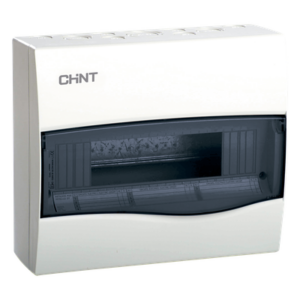 CHINT CD40S12 – Caja de Distribución para Sobreponer / IP40 / 12 Módulos / IK08 / Halógeno Libre / -25°C a +40°C