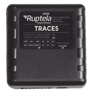 RUPTELA TRACE5LC – Localizador Vehicular 2G y 4G/ Rastreo / Conducción eficiente / Deteccion de Jammer