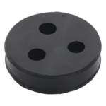 SYSCOM TOWERS CI312 – Inserto de Caucho para Pasamuro / 3 Orificios / Cable 1/2 in / Diámetro 85 mm (3.35 in) / EPDM / Hermético
