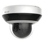 HiLook by HIKVISION PTZ-N2204I-DE3(F) – Mini Domo PTZ IP / 2 Megapixel / Zoom Óptico 4X / IR EXIR 20 m (65.6 ft) / WDR 120 dB / PoE / IP66 / IK10