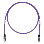 PANDUIT STP6X10VL – Patch Cord Cat6A / Blindado S/FTP / 26 AWG / 3.05 m (10 pies) / CM/LS0H / Violeta