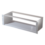 EGI AUDIO SOLUTIONS 1707 – Chasis bastidor / 3UA / Rack 19" / Acero inoxidable y aluminio / 420 x 132 x 163 mm / 84 UP