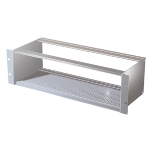 EGI AUDIO SOLUTIONS 1707 – Chasis bastidor / 3UA / Rack 19" / Acero inoxidable y aluminio / 420 x 132 x 163 mm / 84 UP