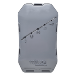 YONUSA SYSNG-HS – Energizador Perimetral / 12,000 Volts / 0.5 Joules / 500 m (1,640.4 ft) Lineales / Supervisión de Tierra Física / Sirena 12V 30W 120 dB
