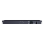 CYBERPOWER PDU24001 – PDU ATS Medible / 10 Salidas NEMA 5-15R / 2 Entradas 120 Vca / 1UR Horizontal 19 in / Cable 3.05 m (10 ft) / 100-120 Vca