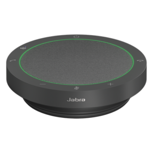 JABRA SPEAK2-40-MS – Altavoz de Conferencia / 4 Micrófonos MEMS / Alcance 2.3 m (7.5 ft) / Sala hasta 4.5 x 4.5 m (14.76 x 14.76 ft) / Cancelación de Eco Acústico / USB-C
