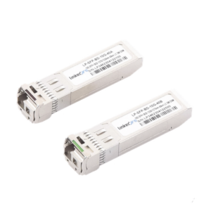 LINKEDPRO BY EPCOM LP-SFP-BD-10G-40 – Transceptor Óptico SFP+ Bidireccional / 10 Gbps / Monomodo 1270 & 1330 nm / Alcance 40 km (131,233 ft) / LC/UPC Simplex / DDM / Hot-Pluggable