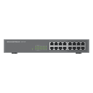 GRANDSTREAM GWN7702P – Switch PoE+ 16 Puertos Gigabit No Administrable / 8 Puertos PoE+ 802.3af/at / 145W Total / 16 Gbps / Rack 19" / 0.92 x 0.59 x 1.73 pies