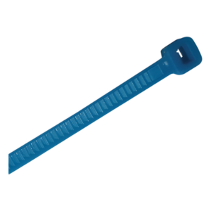 THORSMAN TH-300-BLU – Cincho de nylon / 4.8 x 310mm / 22 kg tensión / UL94 V-2 / 100 piezas / -40°C a +80°C / 1.02 x 0.19 pulgadas