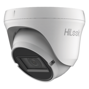 HiLook by HIKVISION THC-T320-VF – Cámara Turret TURBOHD / 2 Megapixel 1080p / Lente Varifocal 2.8-12 mm / IR EXIR 40 m (131.2 ft) / 4 Tecnologías / IP66