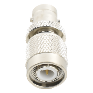RF INDUSTRIES,LTD RFT-1231 – Adaptador en Línea, de Conector TNC Macho a BNC Hembra, Níquel /Oro /Teflón.