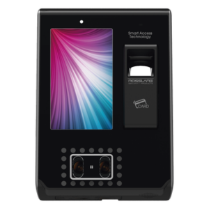ROSSLARE SECURITY PRODUCTS AYB9350U – Lector Biométrico / Reconocimiento Facial 2,000 Rostros / Huella 10,000 / Proximidad 125 kHz y Mifare 13.56 MHz / Doble Autenticación / Interior