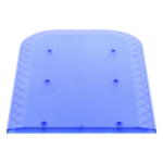 EPCOM INDUSTRIAL SIGNALING Z67DLB – Domo lateral de reemplazo / Policarbonato / Compatible X67A / Color azul / Sin herramientas