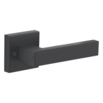 YALE-ASSA ABLOY MX89804 – Manija Biométrica Inteligente / Sensor de Huella Exterior / 30 Usuarios / Cierre Automático 5 s / Reversible Izq-Der / Backset 60-70 mm / Acabado Negro