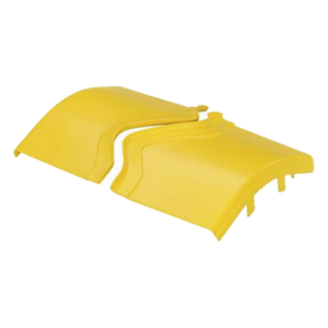 PANDUIT FROV45SC12LYL – Tapa de Bajada Vertical Exterior / 45° / Canaleta 12x4 / Radio de Curvatura 50.8 mm / Color Amarillo / PC/ABS