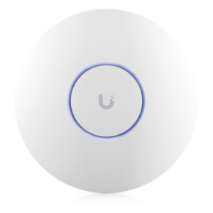 UBIQUITI U6-ENTERPRISE – Punto de Acceso WiFi 6E Enterprise / Alta Densidad / Tri-Banda 2.4/5/6 GHz / MU-MIMO 4x4 / Puerto 2.5GbE PoE+ / 600+ Dispositivos / Cobertura 140 m² (1,500 ft²)