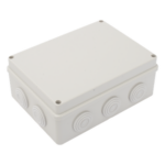 PRECISION PST-1419-ER – Caja de Derivación de Plástico / 10 Glándulas de Goma / IP55 / 140 x 190 x 76 mm / -40 a 120°C