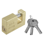 PHILLIPS-ASSA ABLOY MX2185 – Candado para Cortina Metálica / 11 Pernos de Combinación / Cilindro de Latón Macizo / Pasador de Acero Cementado en Cromo / Anti-Palanca / Anti-Impacto / Anti-Segueta