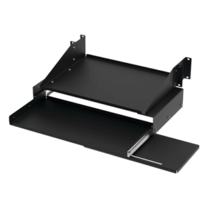 HOFFMAN E19SKBM – Charola Extraíble para Rack 19in / Teclado y Mouse / 4 UR / 45.5 kg / Extensión 267 mm / Acero Calibre 16