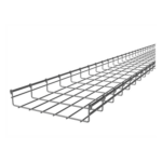 CHAROFIL CH-54-300EZ – Charola Tipo Malla / 54 mm Peralte / 300 mm Ancho / 3 m Longitud / 10 pies / Electro Zinc 15-20 micras / 258 Cables Cat6
