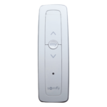 SOMFY SITUO1RTSPURE – Control Remoto Inalámbrico / 1 Canal / Alcance 200 m (656.2 ft) / Frecuencia 433.42 MHz / Posición Favorita Programable / IP30