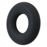 YEALINK LEATHER-EAR-CUSHION-FOR-UH34/YHS34-(1PCS) – Almohadilla de Repuesto / Piel Sintética / Sellado Acústico Mejorado / Instalación Sin Herramientas / Compatible UH34 y YHS34
