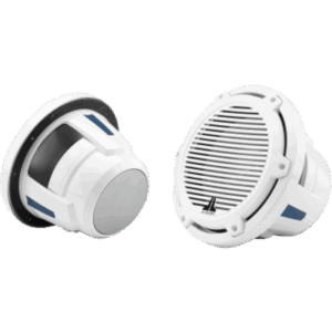 JL AUDIO 10-03083-00 – Subwoofer Náutico 10" / 250 W RMS / 4 Ω / Cono de Polipropileno / Rejilla Clásica Blanca / Deflector Infinito o Caja Cerrada / Marino