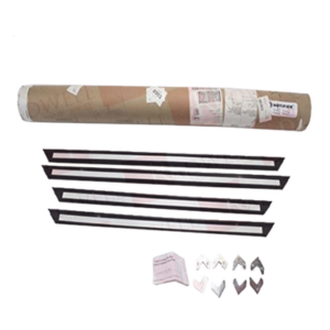 NOTIFIER TR-C4 – Anillo de Moldura Semi-Empotrado / Gabinete Tres Niveles / Acero Negro / 24.062 x 37.187 in (61.12 x 94.46 cm)