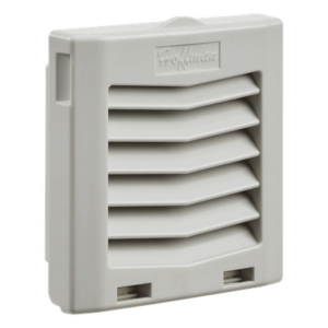 HOFFMAN HG0500404 – Rejilla de Escape con Filtro / IP54 / Click-Fit / 5 in (127 mm) / Gris Claro RAL 7035