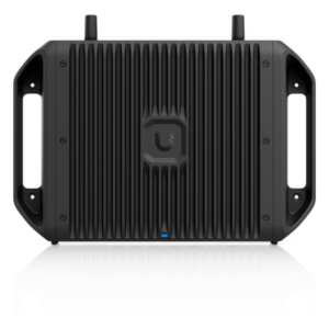 UBIQUITI UCG-INDUSTRIAL – Cloud Gateway Industrial / Wi-Fi 7 Integrado / Puertos 10 GbE y 2.5 GbE / SFP+ / PoE+++ 90W / 350W Total / Sin Ventilador / -30 a 50 °C (-22 a 122 °F)