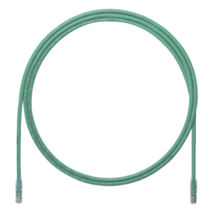 PANDUIT UTP6AX3GR – Cable de Parcheo UTP / Cat6A / 24 AWG / CM / Verde / 0.91 m (3 ft)