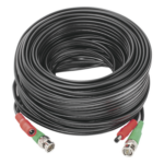 EPCOM POWERLINE DIY-20M-4K – Cable Coaxial BNC RG59 + Alimentación / SIAMES / 20 Metros (65.62 Pies) / CCA / 4K / Interior y Exterior
