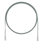 PANDUIT UTP28X5GY – Cable de Parcheo UTP / Cat6A / 28AWG / CM-LSZH / 1.52 m (5 ft) / Gris
