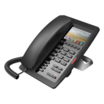 FANVIL H5 – Teléfono IP Hotelero / Pantalla LCD Color 3.5" / 2 Líneas SIP / 6 Teclas Hotline / Puerto USB Carga / PoE 802.3af / Personalización Logo Hotel