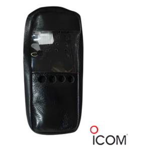 SYSCOM FSMIC-F3021 – Funda de Piel Reforzada / Compatible IC-F3021S/4021S/3021T/4021T / Protección contra Impactos / Diseño Ergonómico / Uso en Exteriores