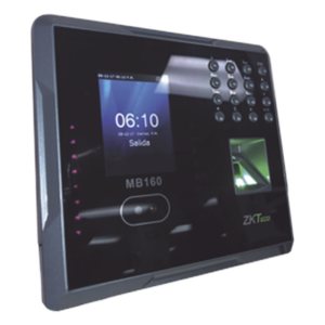 ZKTECO MB160ID – Terminal Biométrica Facial / 1,500 Usuarios / Pantalla 2.8" / TCP-IP USB / Control 1 Puerta / ADMS